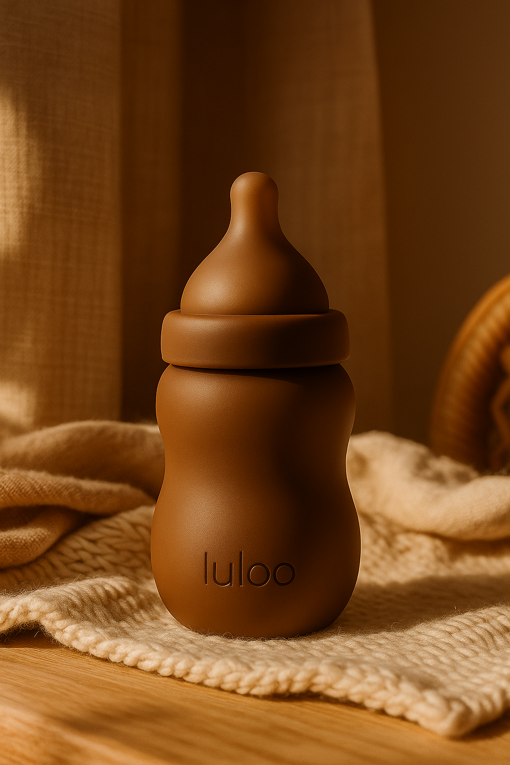Luloo Baby Bottle – Cocoa